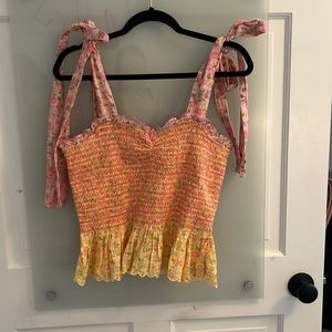 Loveshackfancy bucky tank!! Sold out everywhere!!